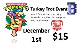 Turkey Ninja Challenge on December 1st